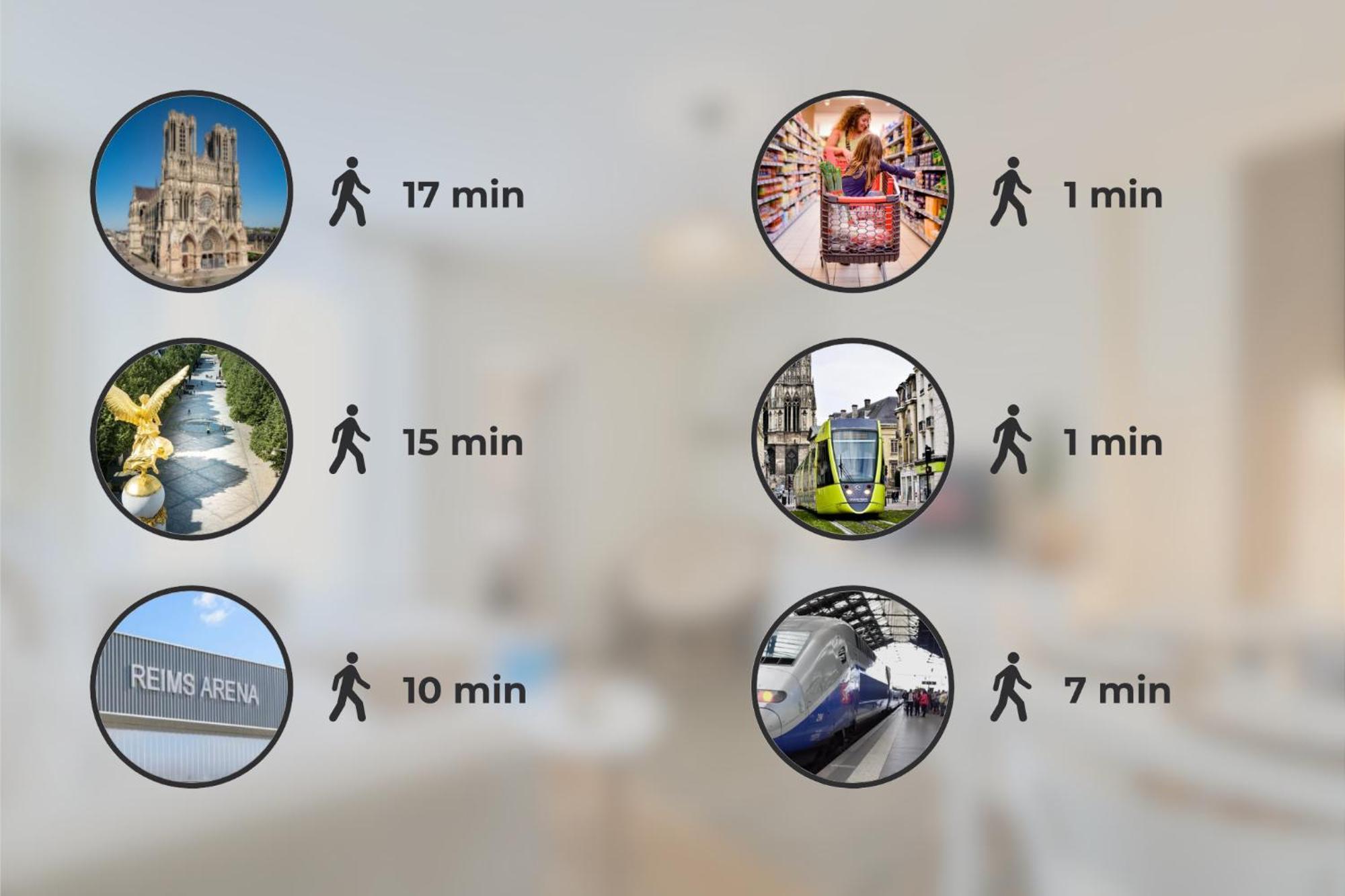 Le Petillant, Gare Centre-ville, Netflix, Wifi Reims